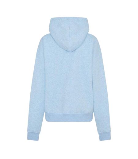 Veste À Capuche Femme Bleu Chiné USA