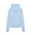 Veste À Capuche Femme Bleu Chiné USA-4