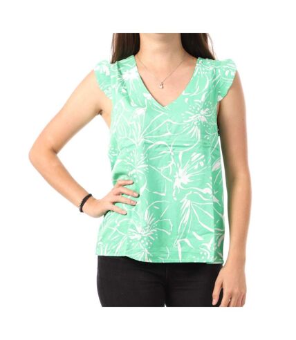 T-Shirt Vert Femme Only Alma Life - S