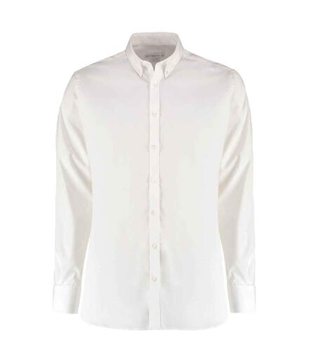 Chemise Manches Longues Homme Blanc Kustom Kit