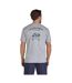 T-shirt Go Fast Or Go Home Homme Gris Chiné Raging Bull-3