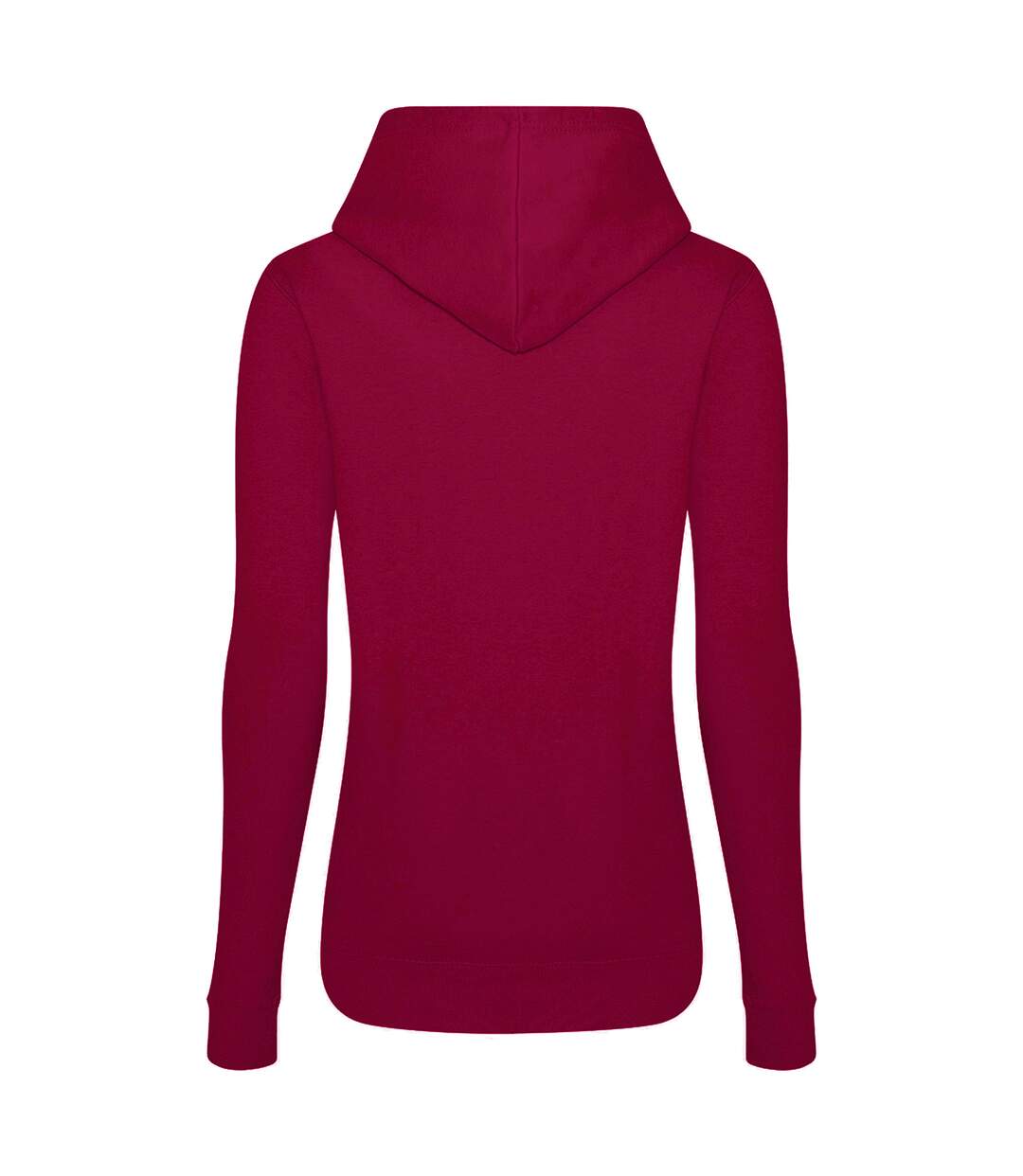 Just hoods sweatshirt à capuche femme bordeaux Awdis