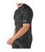 Base layer sport à manches courtes homme noir Rhino