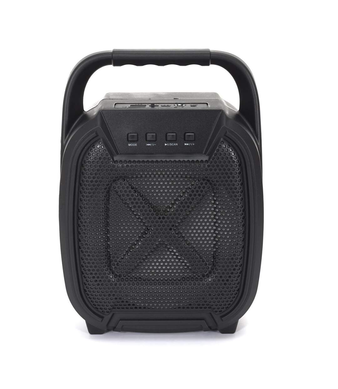 Enceinte Sans Fil Karaoké & Micro 15cm Noir-5