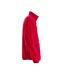 Mens Speedway Fleece Jacket Red Printer-3