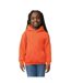 Sweat à capuche enfant orange Gildan-1