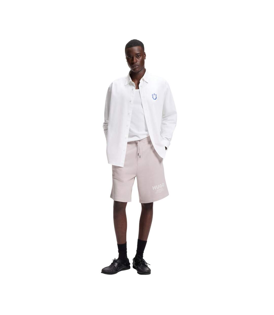Short Nomario Homme Violet Hugo-4