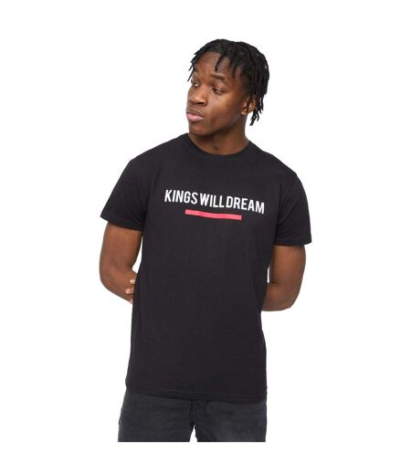 T-shirt Motif/style Billet De Un Dollar Homme Noir Kings Will Dream