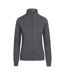 Veste De Survêtement Femme Gris Acier Promodoro-1