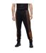 Mens Lamont Colour Block Slim Jogging Bottoms Green Boss-3