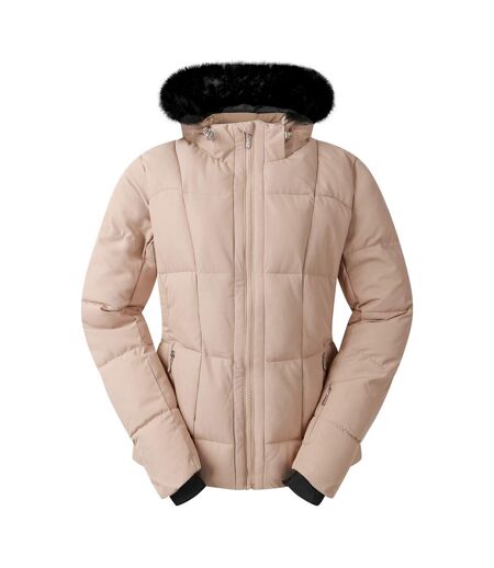 Blouson De Ski Glamourize Femme Taupe Dare 2B
