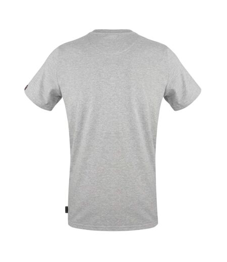 T-shirt Motif/style Logo Bouclier Homme Gris Aquascutum