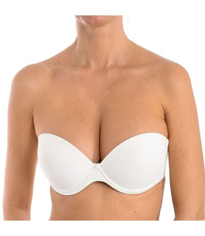 Underwire and double push-up bra for women, CARLOTA model. Maximum enhancement, firm support and everyday elegance.