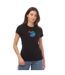 T-shirt medium face femme noir Off White-3
