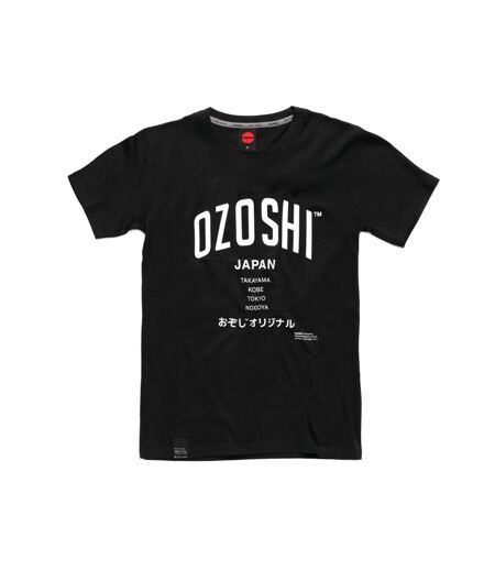T-shirt Atsumi Homme Noir Ozoshi