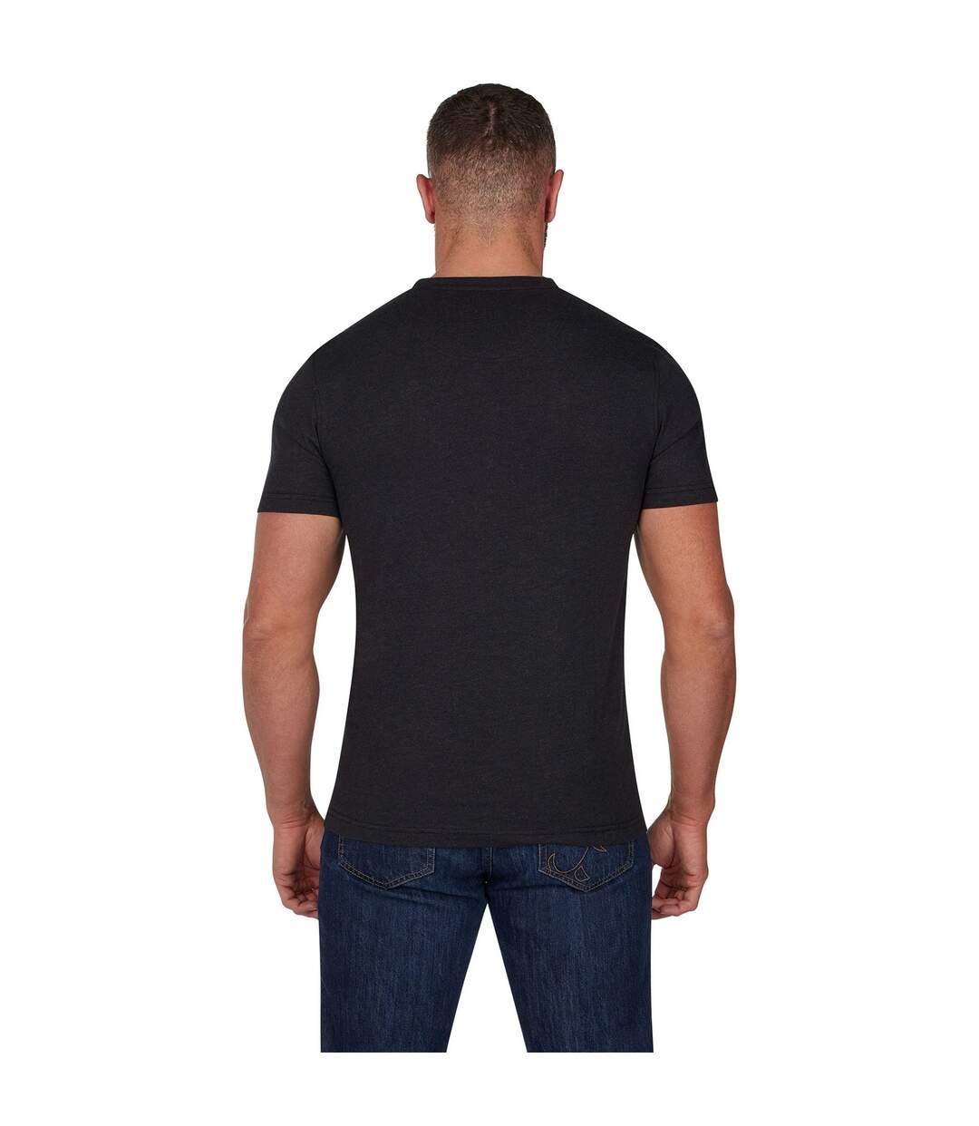T-shirt Homme Noir Raging Bull-3