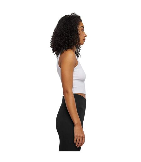 Haut Motif/style Côtelé Femme Blanc Urban Classics