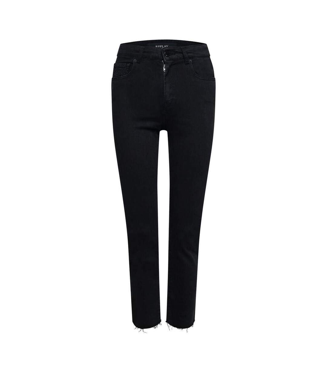 Jean Femme Gris Replay-1