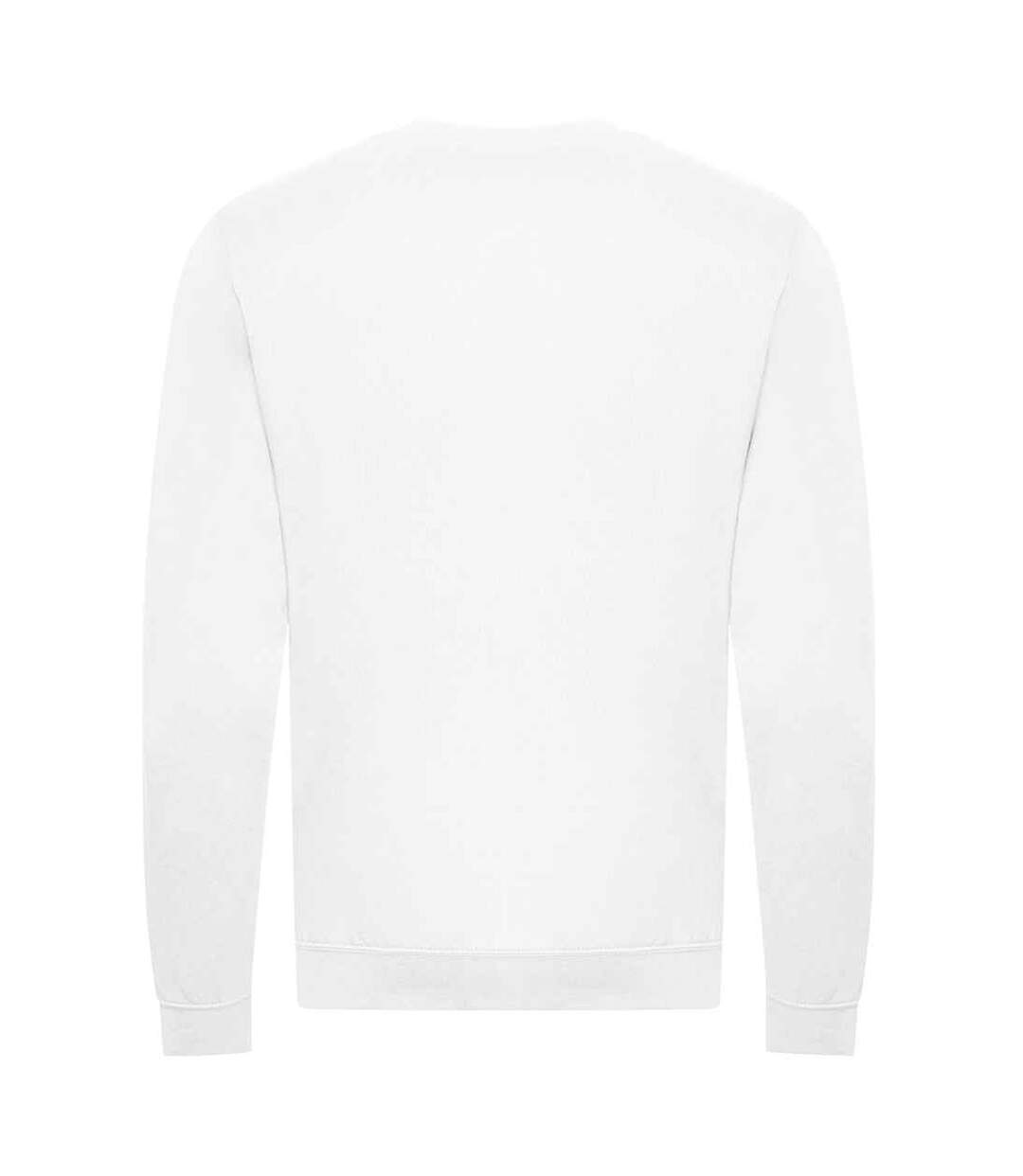 Unisex Adult Organic Sweatshirt Arctic White Awdis-2