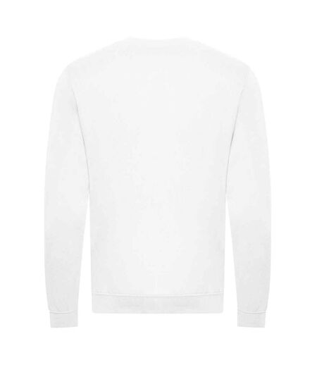 Unisex Adult Organic Sweatshirt Arctic White Awdis