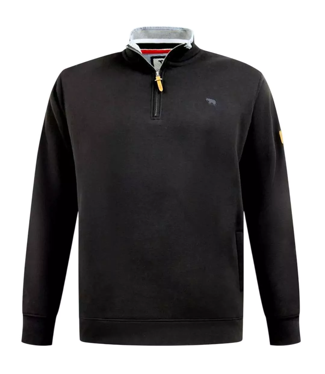 Haut Polaire D555 Russel Homme Noir Duke-2
