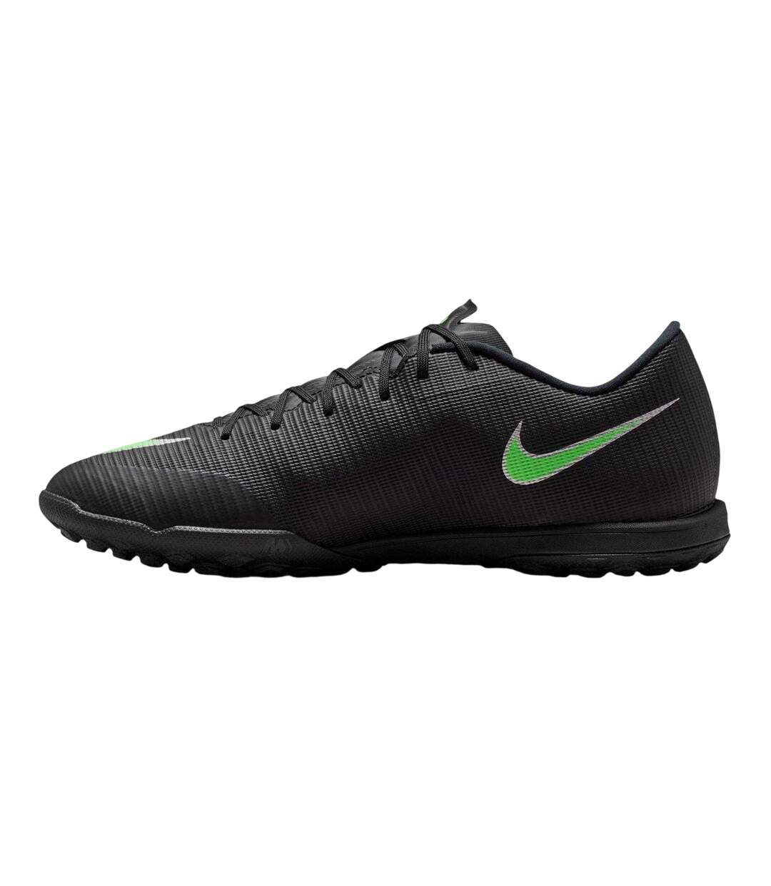 Mens Mercurial Academy Low Cut Artificial Ground Football Boots Black Green Nike-3