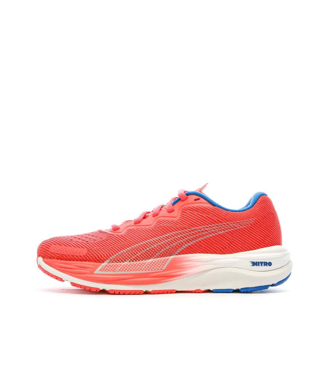 Chaussures de running rouge femme puma velocity nitro 2-1
