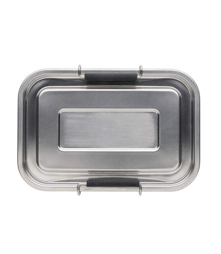 Recycled stainless steel lunch box one size silver XD Collection