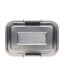Recycled stainless steel lunch box one size silver XD Collection-4
