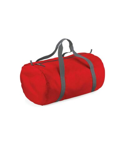 Bagbase Barrel Packaway Duffle Bag (Classic Red) (One Size) - UTBC5498