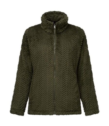 Veste Polaire Ayana Femme Kaki Foncé Regatta