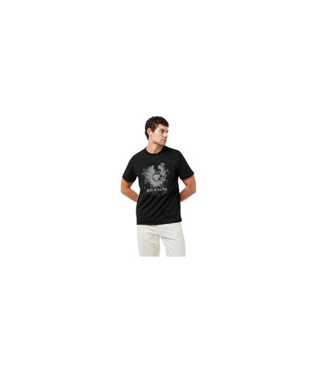 T-shirt Manches Courtes Motif/style Phéonix Homme Noir Belstaff