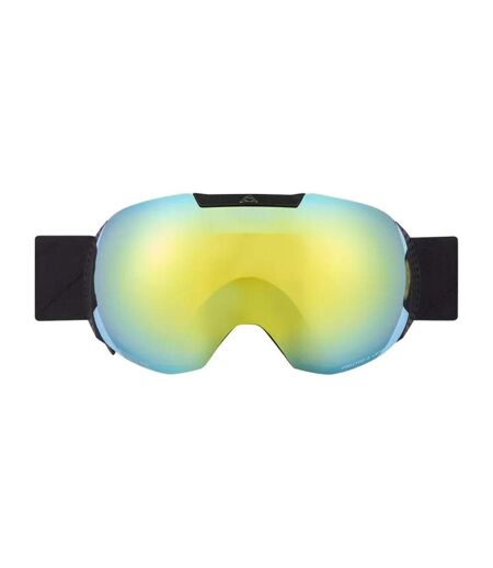 Masque de ski noir/jaune mixte cairn ultimate