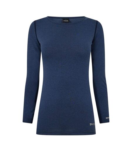 Womens/ladies Dnamic Base Layer Top Blue Skins