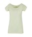 T-shirt Femme Menthe Clair Build Your Brand-1