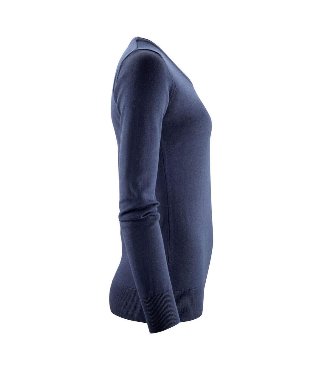 Womens/ladies Ashland U Sweatshirt Navy Harvest-2