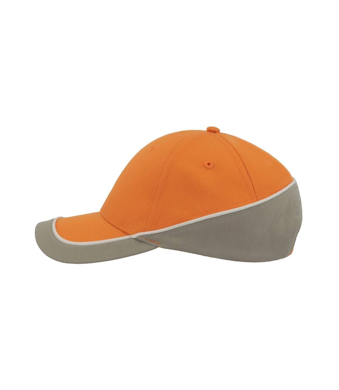 Casquette compétition racing mixte orange / gris Atlantis