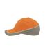 Atlantis - Casquette compétition RACING - Mixte (Orange / gris) - UTAB203