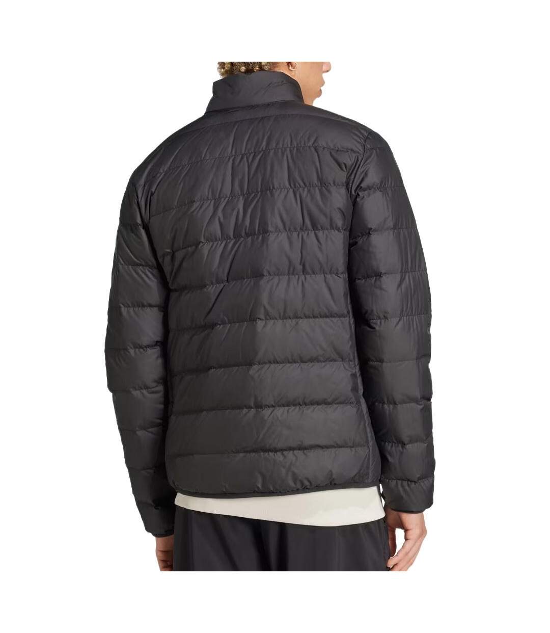 Doudoune noire homme adidas ess lite-2