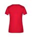 T-shirt Femme Rouge James And Nicholson-2