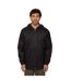 Dickies Mens Hooded Nylon Fleece Lined Jacket (Black) - UTFS10380