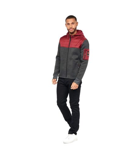 Mens Tradmax Jacket Wine Crosshatch