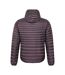 Veste À Capuche Hybrid Extreme Homme Marron Foncé Mountain Warehouse-3