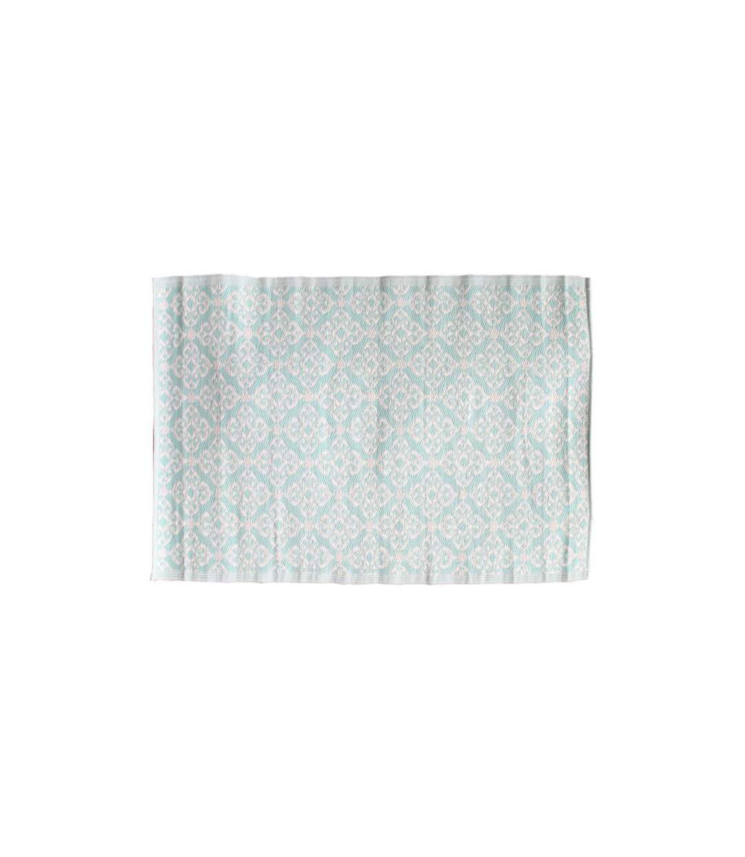 Tapis Déco Imprimé Harrison 120x180cm Turquoise-1