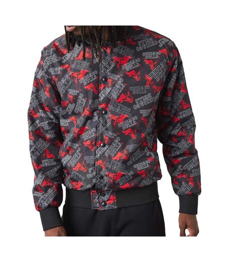 Veste noire/rouge homme new era 60284770 - l