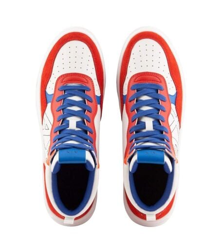 Baskets Homme Blanc Rouge Orange Armani Exchange