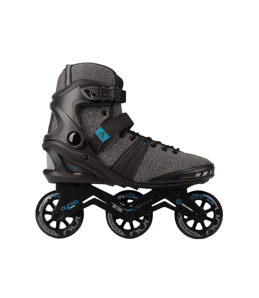 Patins À Roulettes Alignées Ayroo Homme 41 Fr Noir Gris Tempish-1