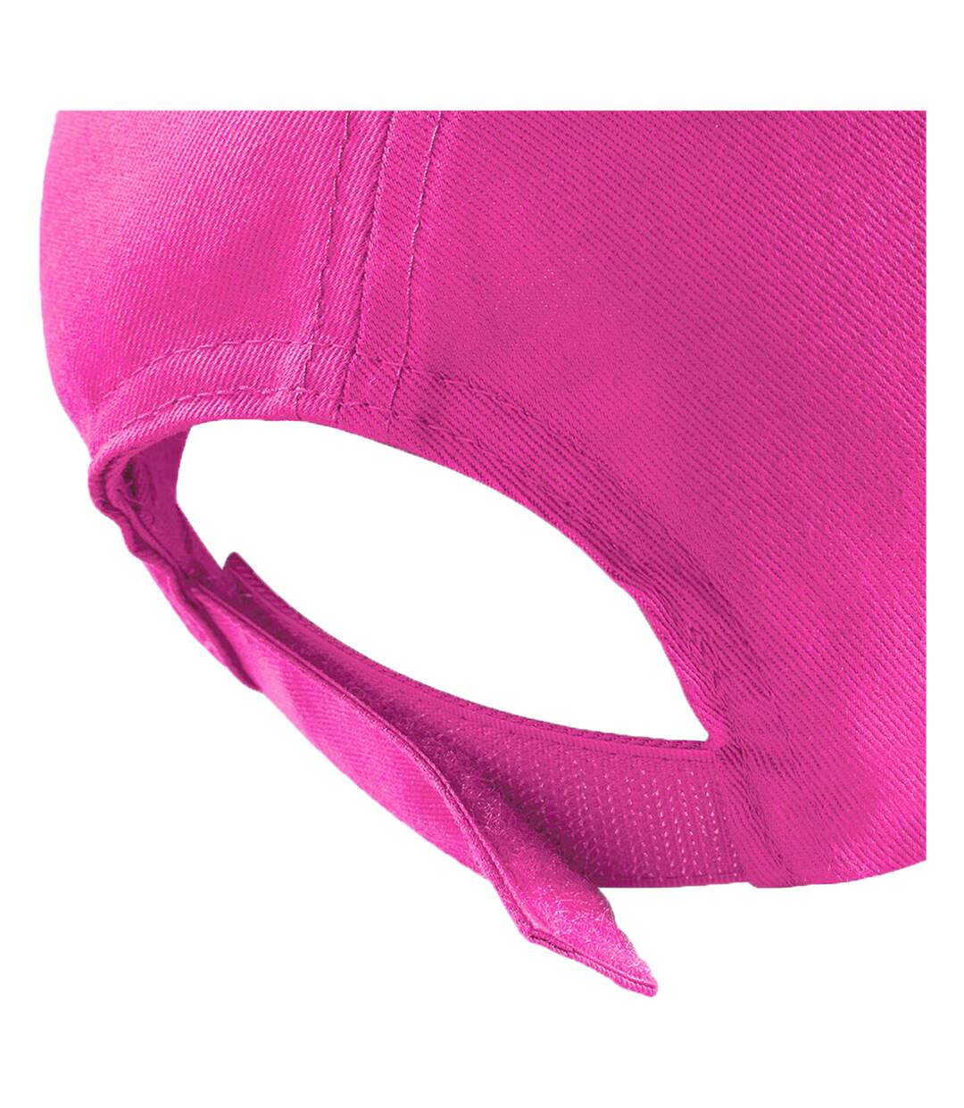 Casquette de baseball 100% coton enfant unisexe fuchsia Beechfield-3