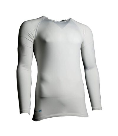 Precision Unisex Adult Essential Baselayer Long-Sleeved Sports Shirt (White)