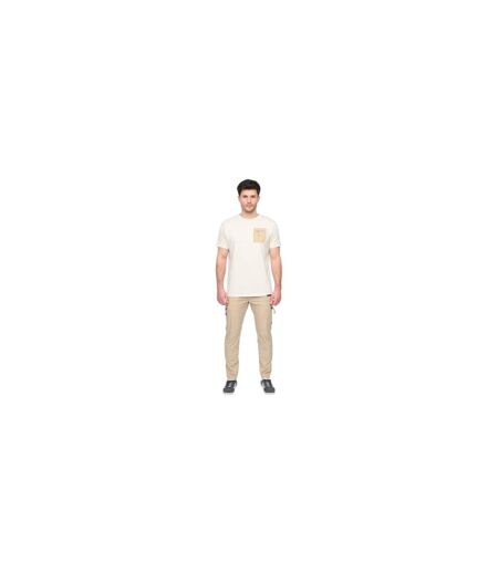 Pantalon Puretor Homme Beige Gris Duck And Cover